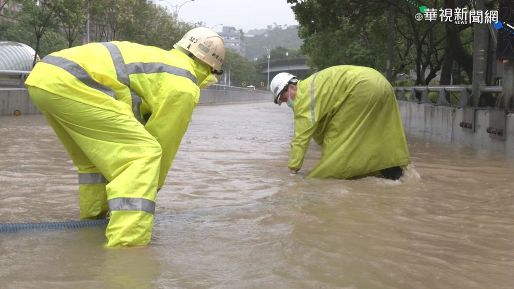 雨彈來襲! 北部下大雷雨多處淹大水