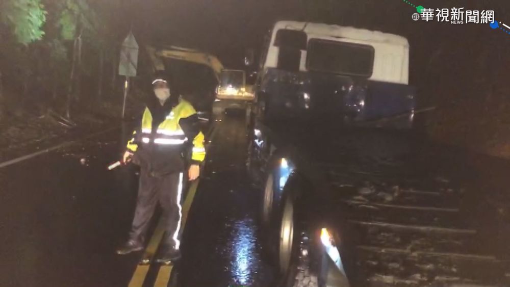 豪大雨成災! 嘉義中埔台3線道路坍方