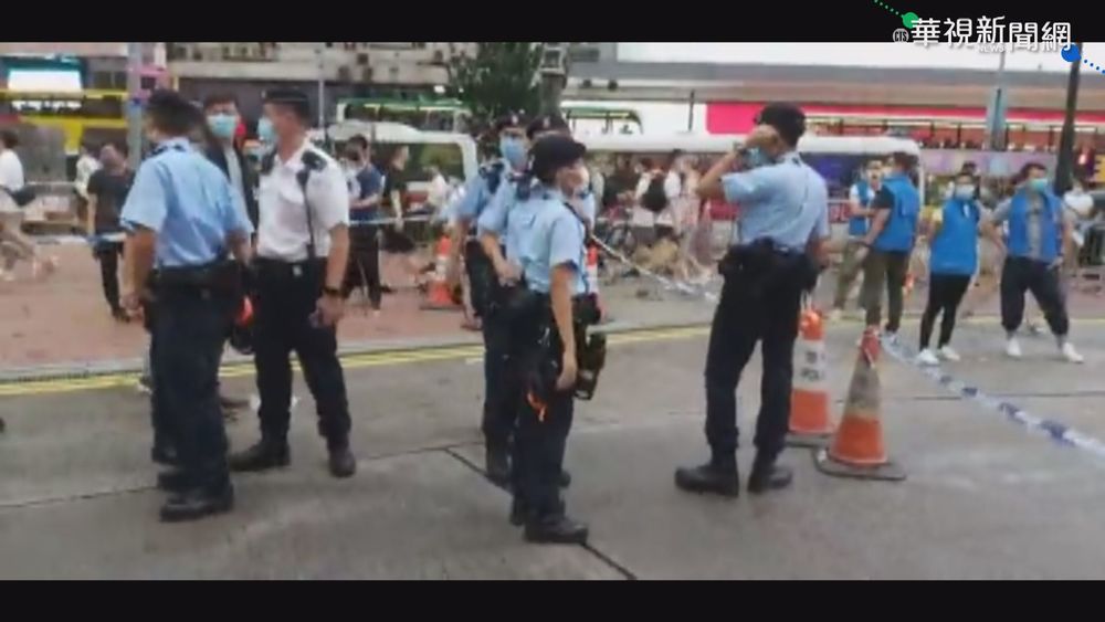 港"612事件"兩週年 港警嚴陣以待