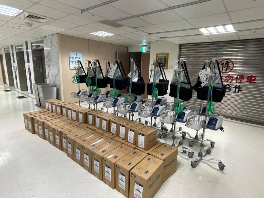 「救命神器」馬上到！賈永婕2天募到252台 將送各大醫院