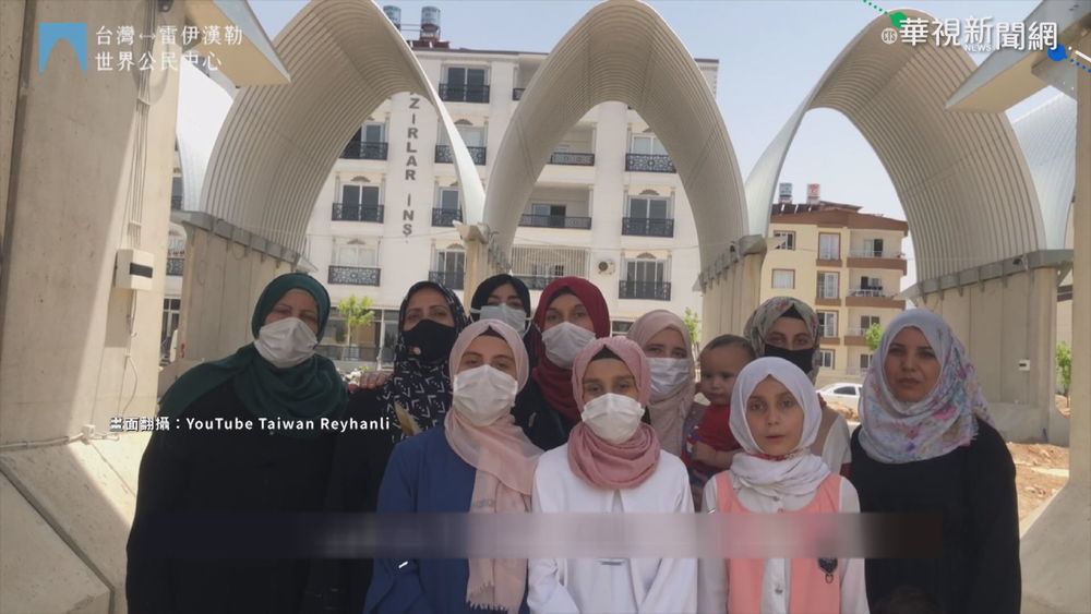 戰火下受台灣幫助 敘國婦女拍片感謝