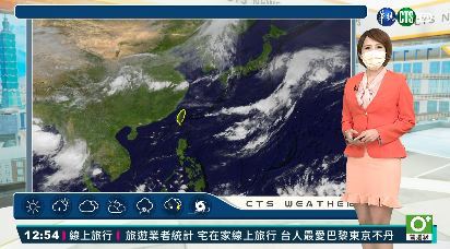 留意午後強降雨 北部高溫上看36度