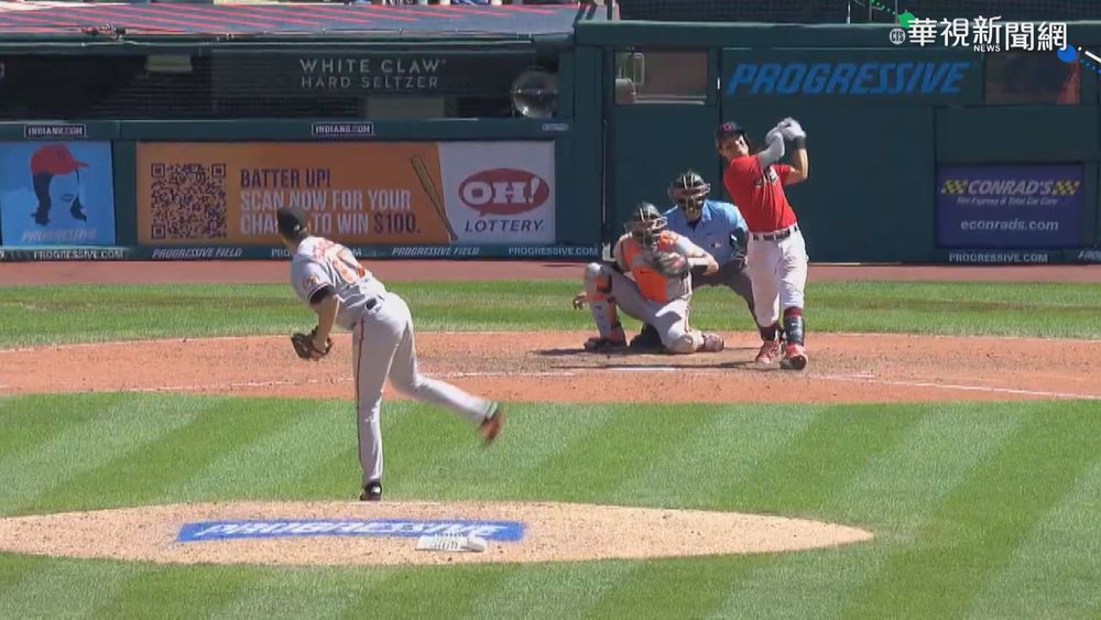 張育成第二轟出爐 單場4打點創新高