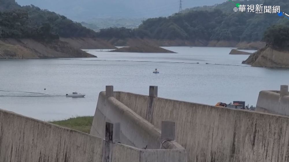 南投日月潭水位回升 差2公尺滿水位