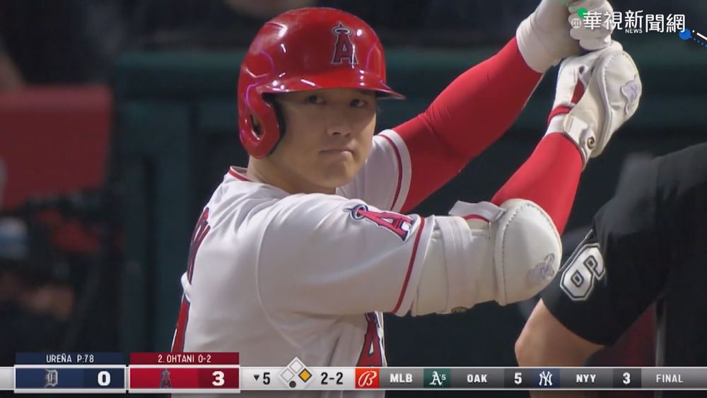 昨天才先發! 大谷翔平今單場雙響砲