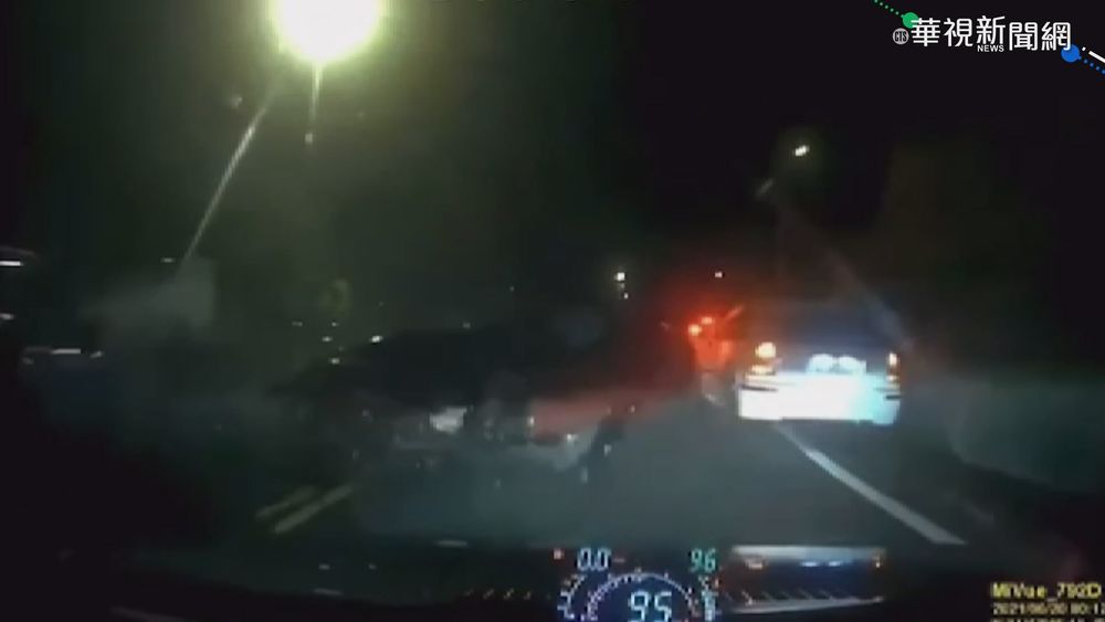 跑山違規越線 台七乙超車對撞2傷