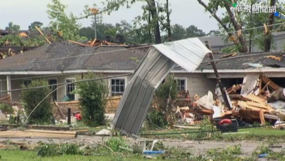 熱帶風暴"克勞戴"侵襲 美東南部受重創