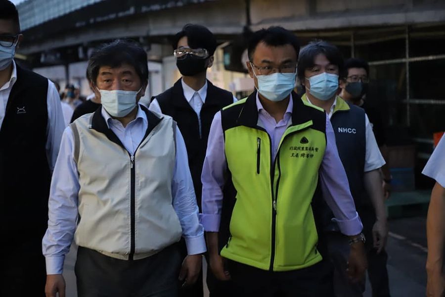 北農爆群聚仍營業...陳時中清晨視察：將全面PCR落實疫調