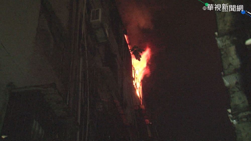 萬華公寓頂樓加蓋惡火 2人葬身火窟