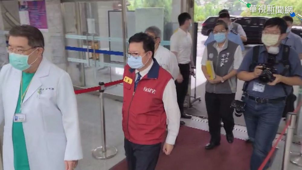 桃804爆群聚 鄭文燦與王必勝開防疫會議