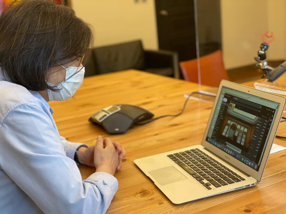 蔡英文與證嚴視訊 保證積極處理疫苗捐贈