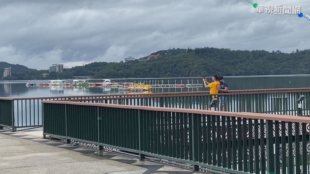 日月潭風景區驚現人潮 攤商喊:不要來