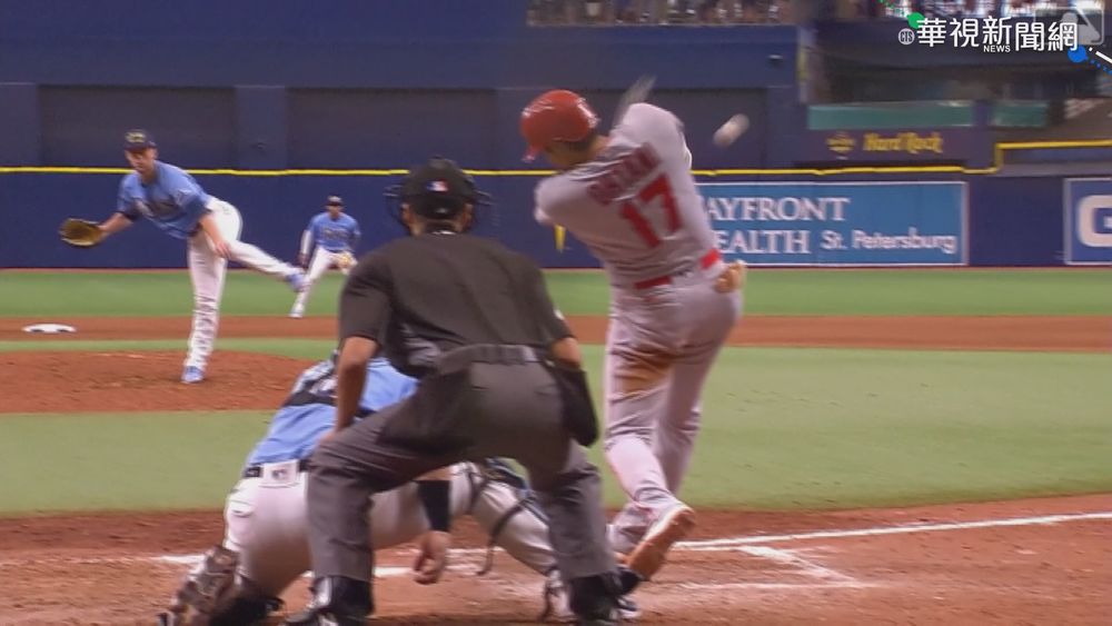大谷開轟猛打賞 "完全打擊"差一壘安打