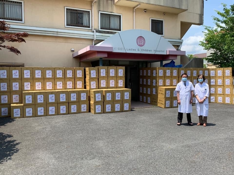 日本二度贈台AZ疫苗 旅日醫募40萬口罩回贈