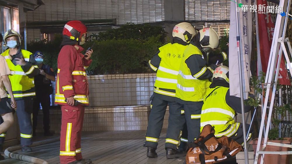 北市社區暗夜火災 警消馳援救出4住戶