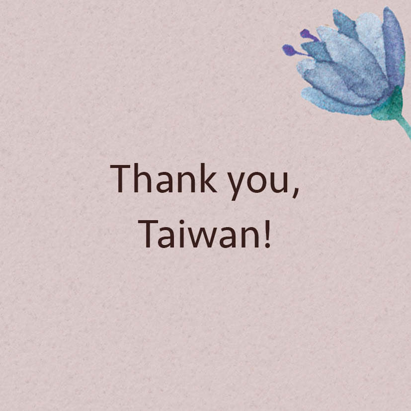 立陶宛社福機構感謝函（翻攝自臉書Neplanuotas nėštumas）