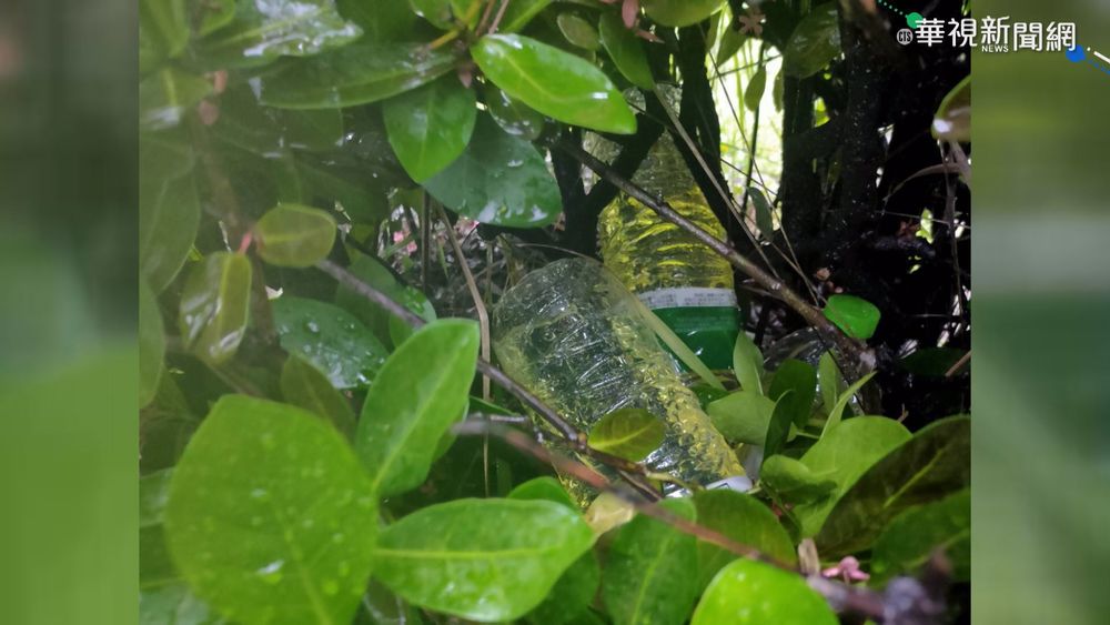 仁大工業區草叢被放汽油瓶...司機偷油