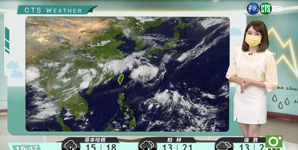 東北部短暫雷陣雨 金門馬祖為多雲到晴