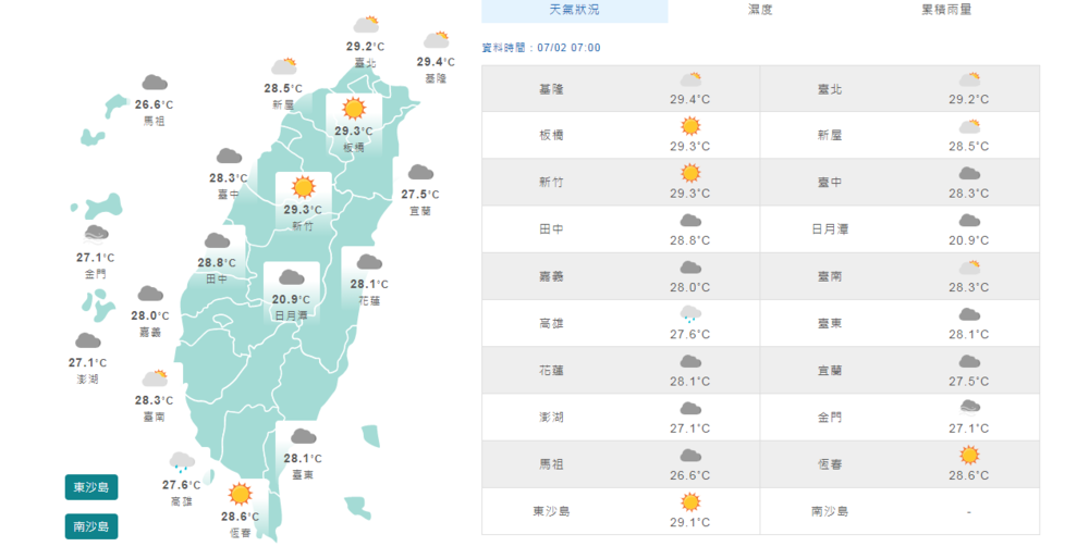 （氣象局提供）。
