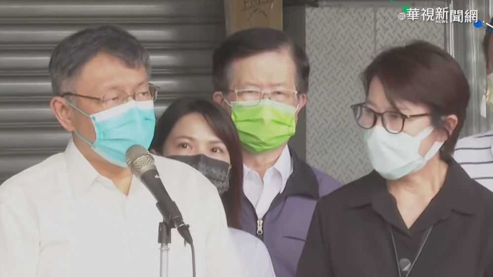 林昶佐轟柯"動作慢" 遭自治會長回嗆