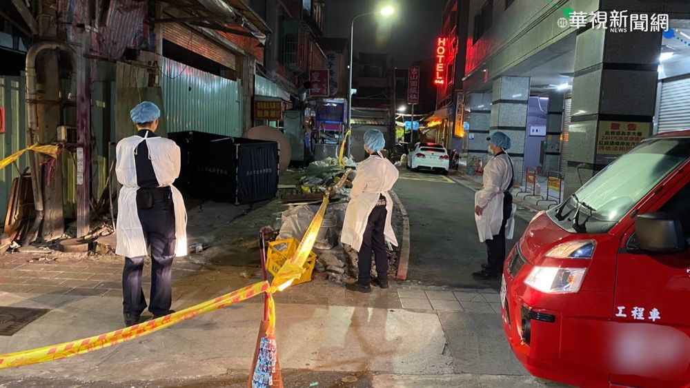 萬華工地驚見男屍 疑失足掉水坑溺斃