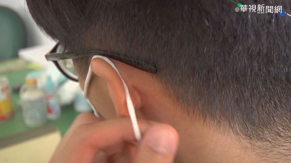 長期戴口罩摩擦 女耳後"蜂窩性組織炎"