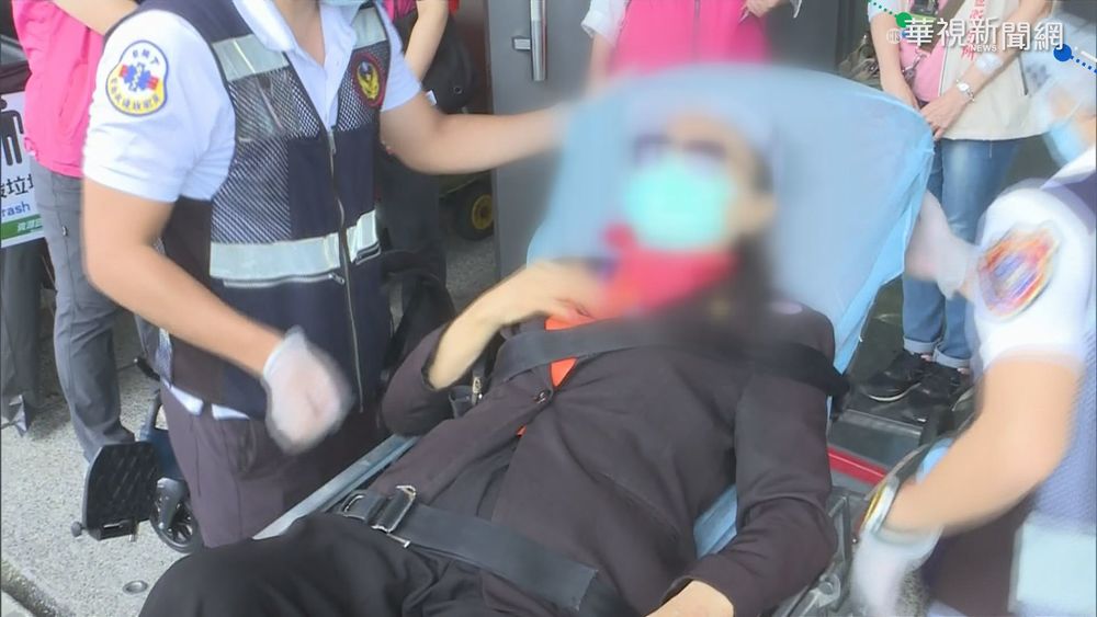 高雄72歲以上補接種 婦人胸痛送醫