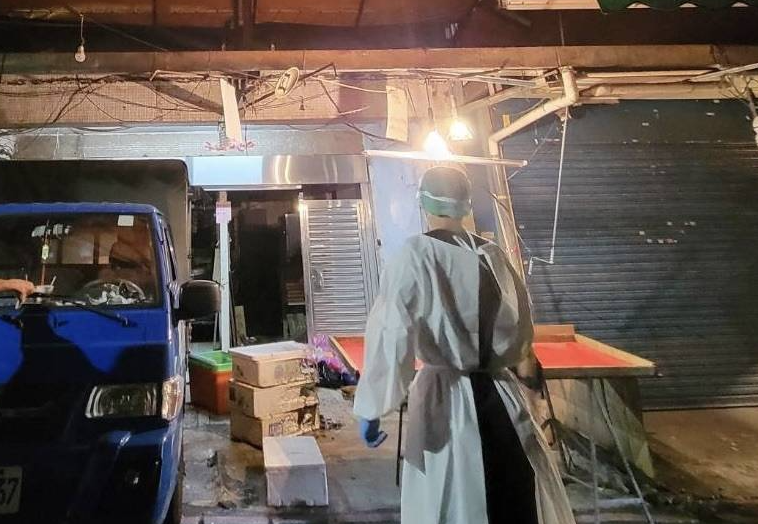 虎林街攤商疑發生口角 竟丟汽油彈釀火災