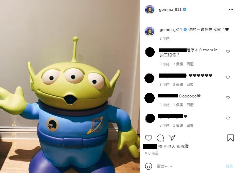 鬼鬼IG貼文。（翻攝自鬼鬼IG）