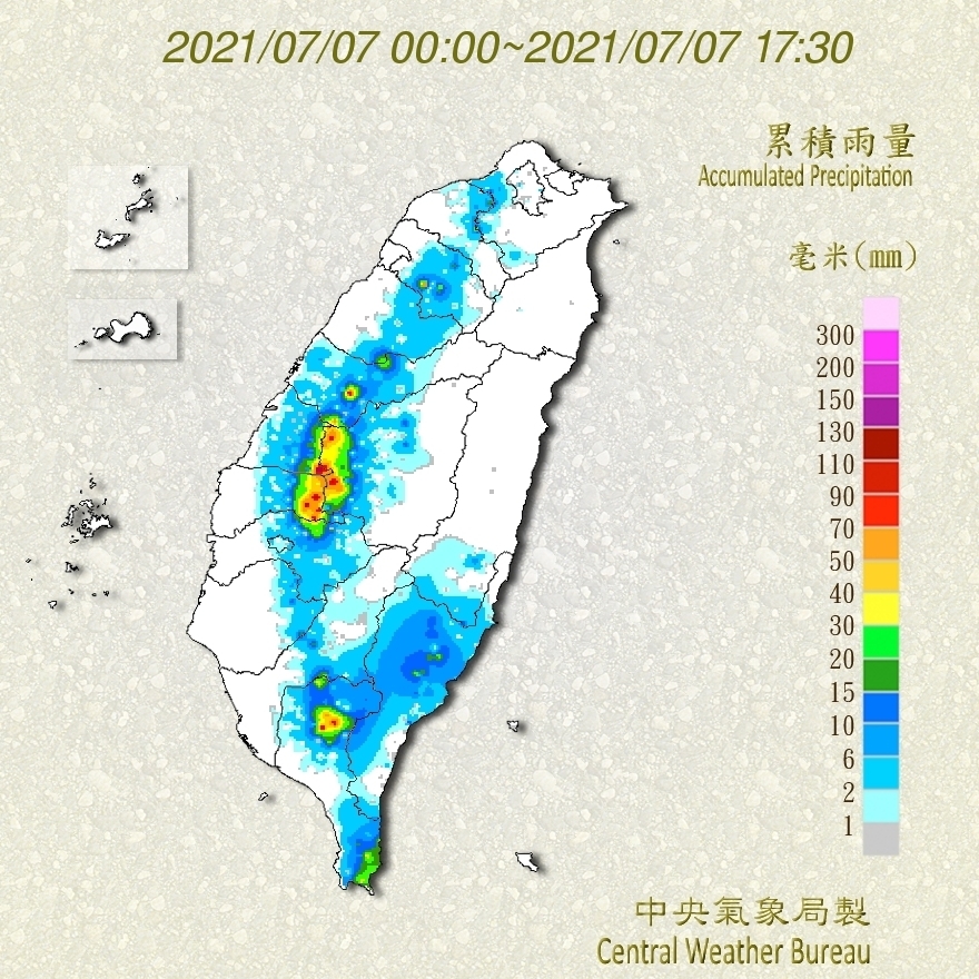 （中央氣象局提供）