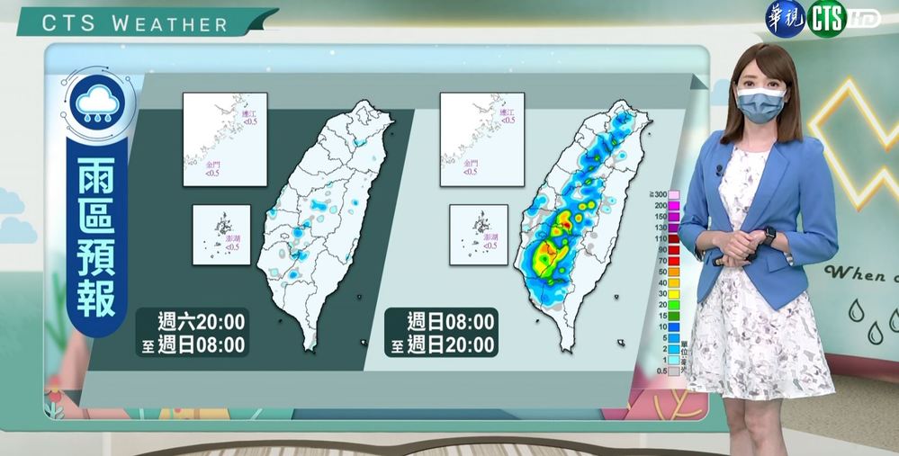 明各地大多雲轉晴 東南部及恆春有偶陣雨