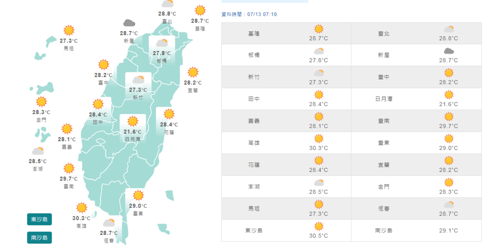 （氣象局提供）。