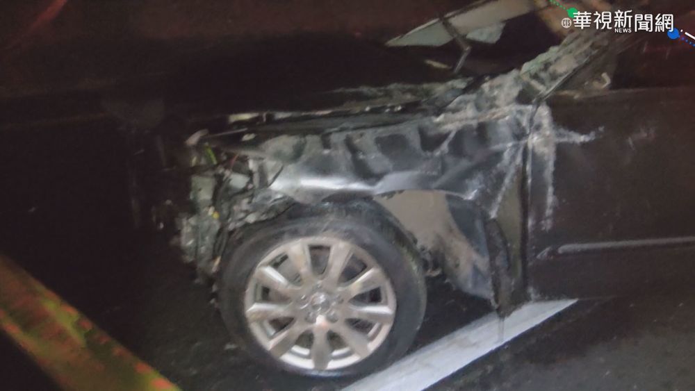 國一4車連環撞 北上路段一度封閉1小時