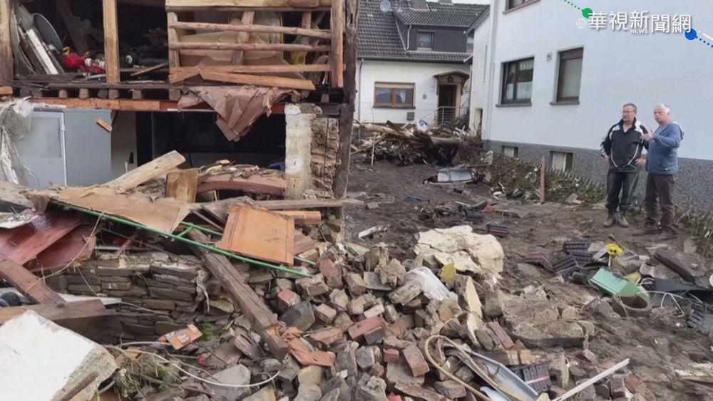 德國西部豪雨成災 33死數十人失蹤