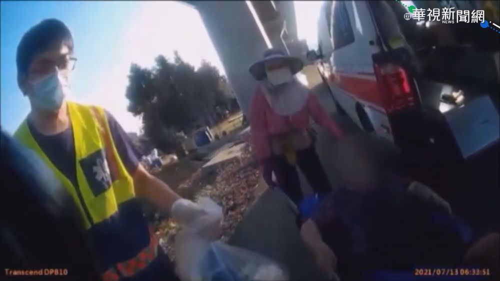 助警消救援傷患 9旬嬤變"神力女超人"