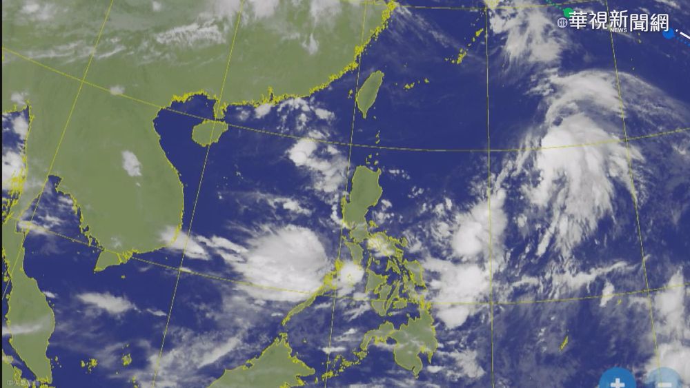 "烟花"最快今晚生成 下週二起北台有雨