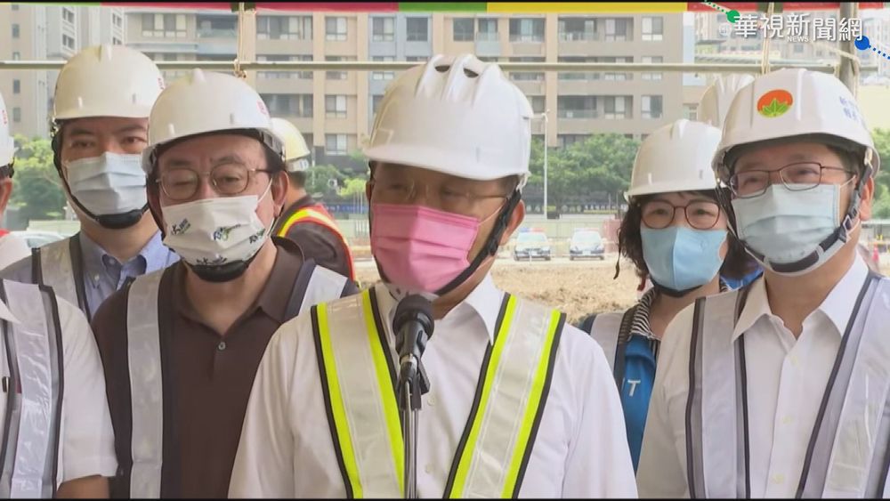 蘇揆籲國人快接種 感謝國際贈疫苗