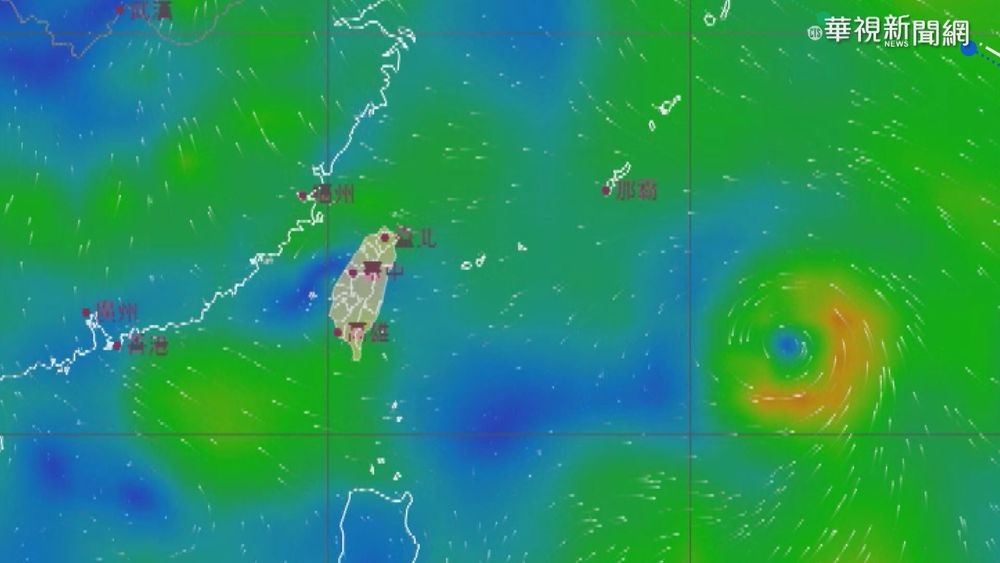 輕颱烟花路徑南修 恐以中颱強度撲台