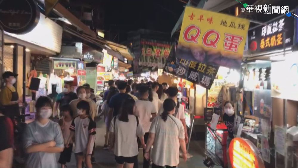 微解封首週末 羅東夜市人潮恢復五成