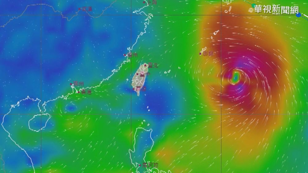 雙颱共舞! 第7號颱風"查帕卡"生成