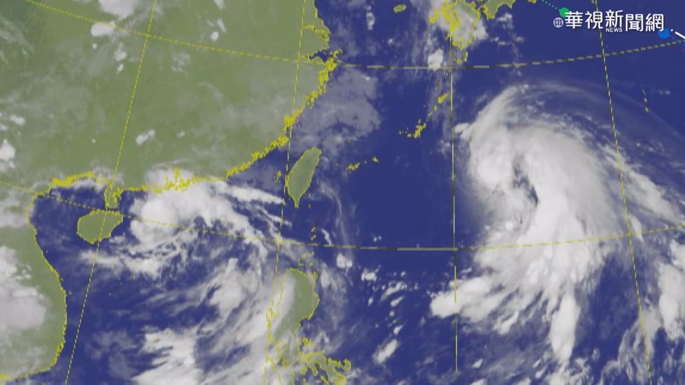 烟花明增強中颱 估週三發海警.週四陸警