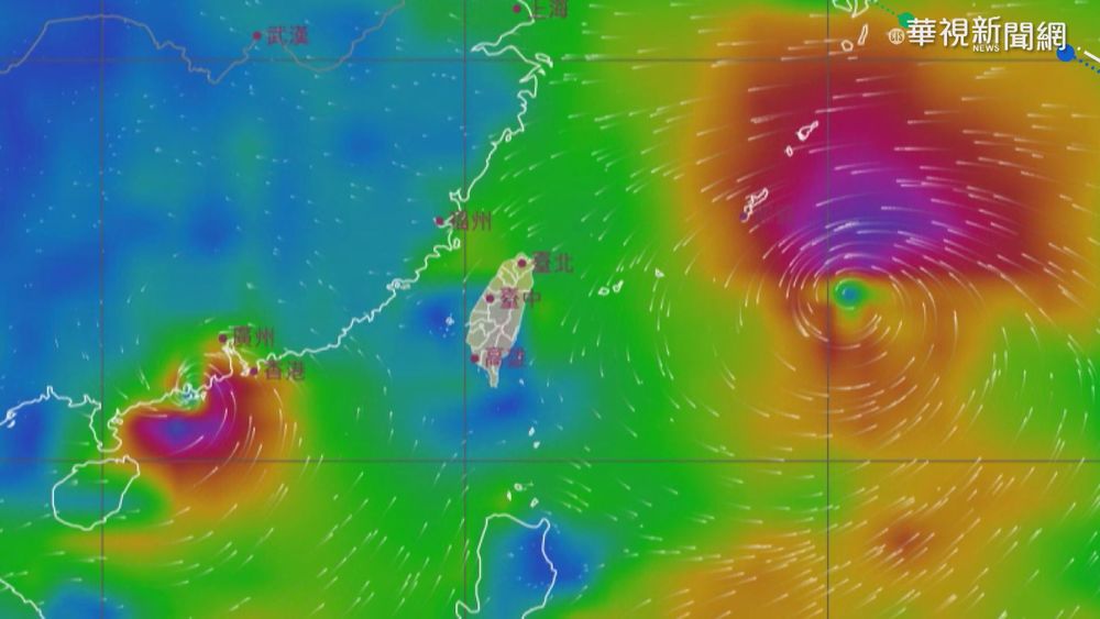 "烟花"最快今轉中颱 明後天發海.陸警