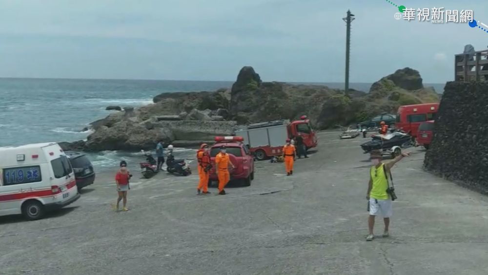 烏石鼻港1男子落海 海巡動員搶救