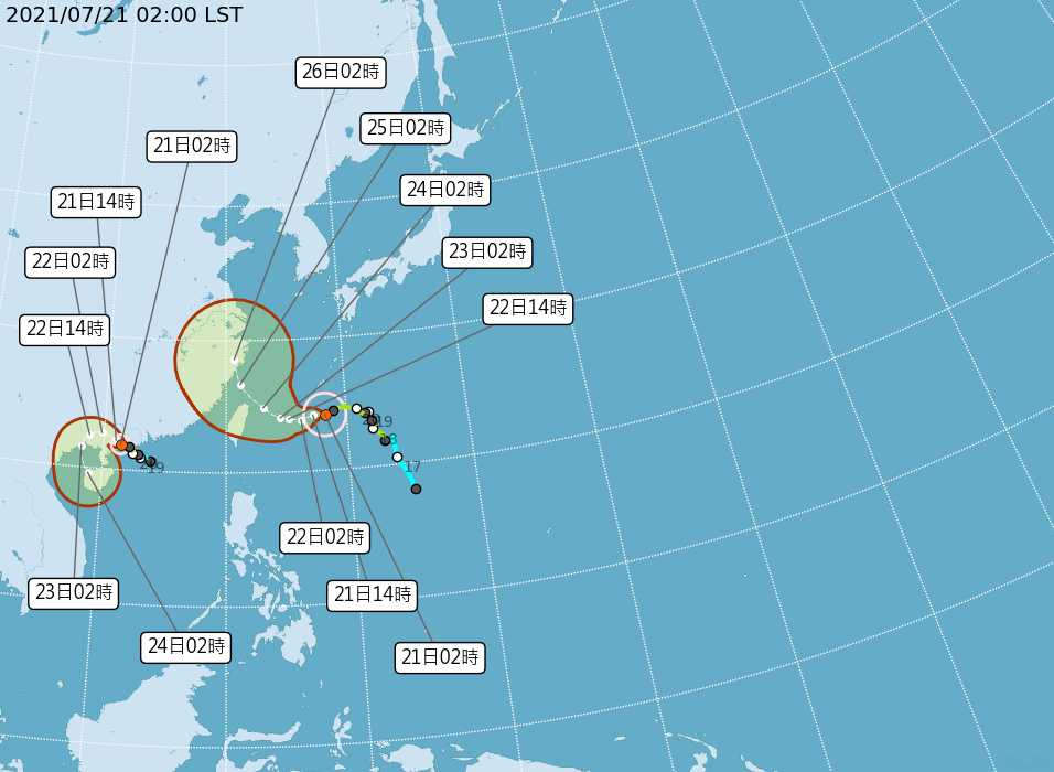 （氣象局提供）。