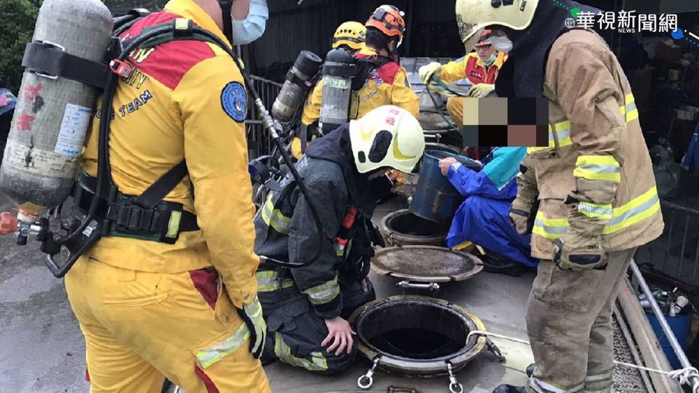 鳳山水肥工程爆意外 2工人緊急送醫