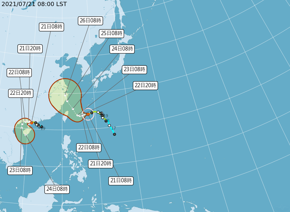 「烟花」跑走仍不能鬆懈！颱風論壇：今起5天難逃大雨