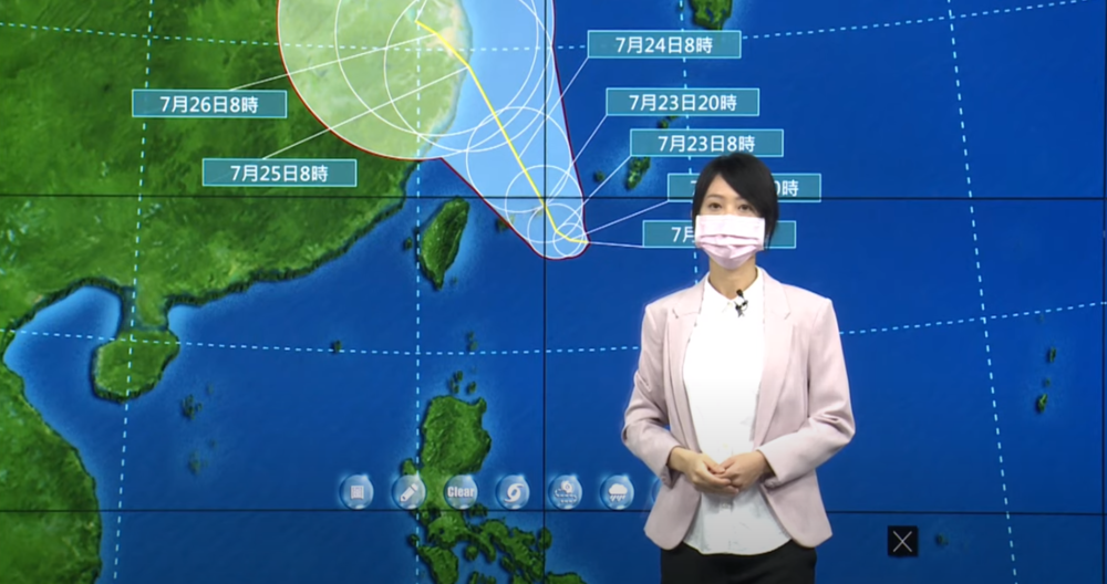龜速烟花持續增強逼近中！氣象局曝「是否發陸警」關鍵