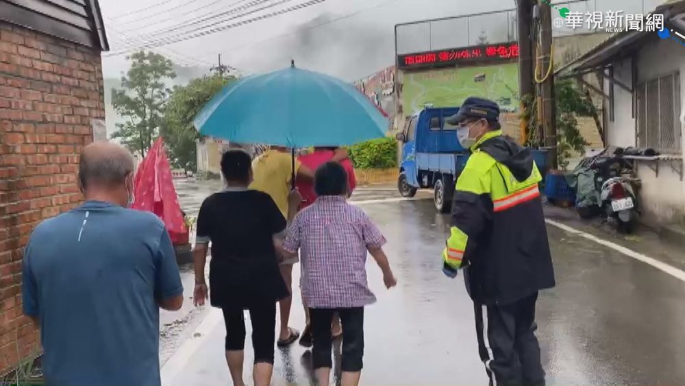 烟花來勢洶洶 竹.桃多縣市土石流警戒