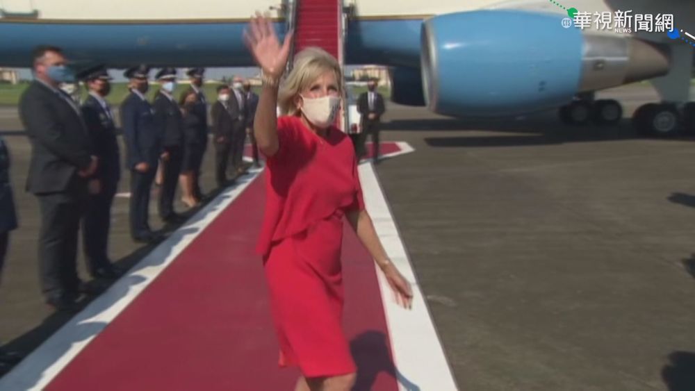 美第一夫人抵日本 參與東奧開幕式