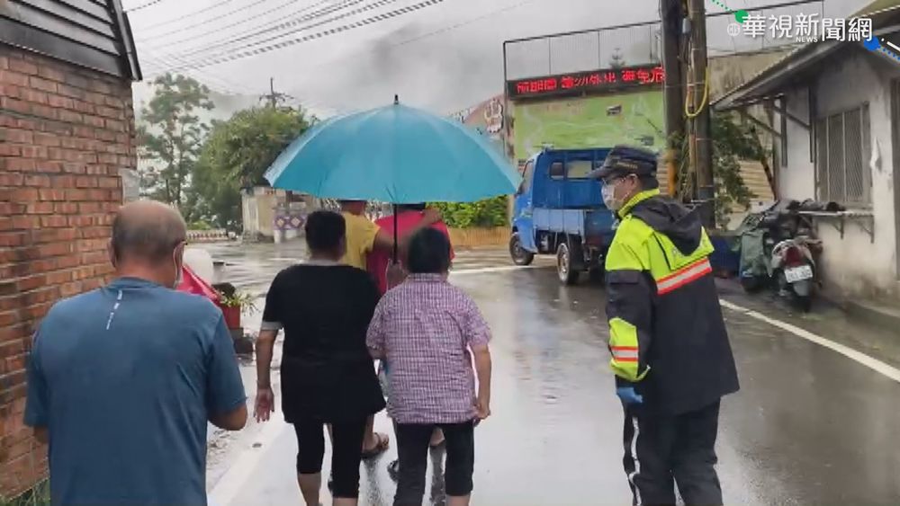 竹縣山區豪雨破200毫米 3村緊急撤離